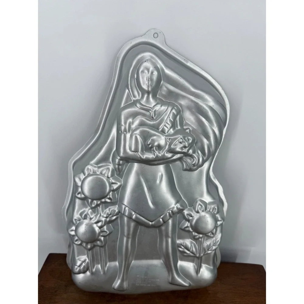 VTG 1995‎ Wilton Disney Pocahontas Bake Birthday Party Supplies Cake Pan Cartoon